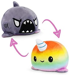 Reversible Plushie Shark/Narwhal